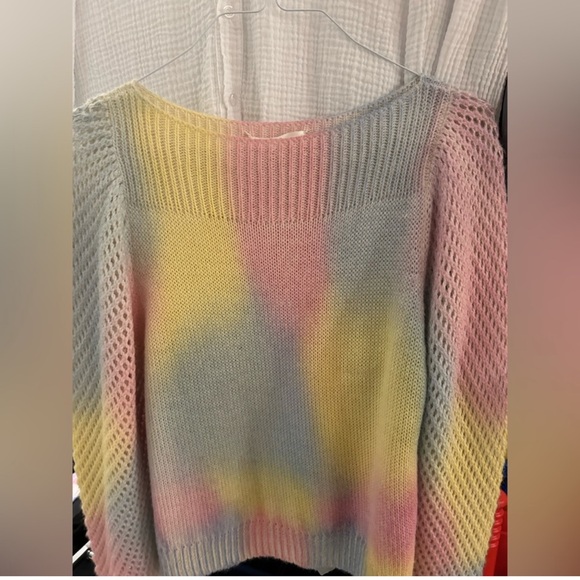 Loveshackfancy Rosie pullover sweater in fairy tale - Picture 4 of 6